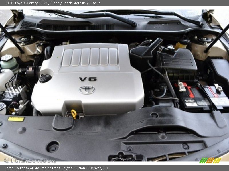 Sandy Beach Metallic / Bisque 2010 Toyota Camry LE V6