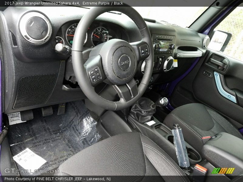 Extreme Purple / Black 2017 Jeep Wrangler Unlimited Sahara 4x4