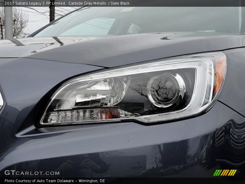 Carbide Gray Metallic / Slate Black 2017 Subaru Legacy 3.6R Limited