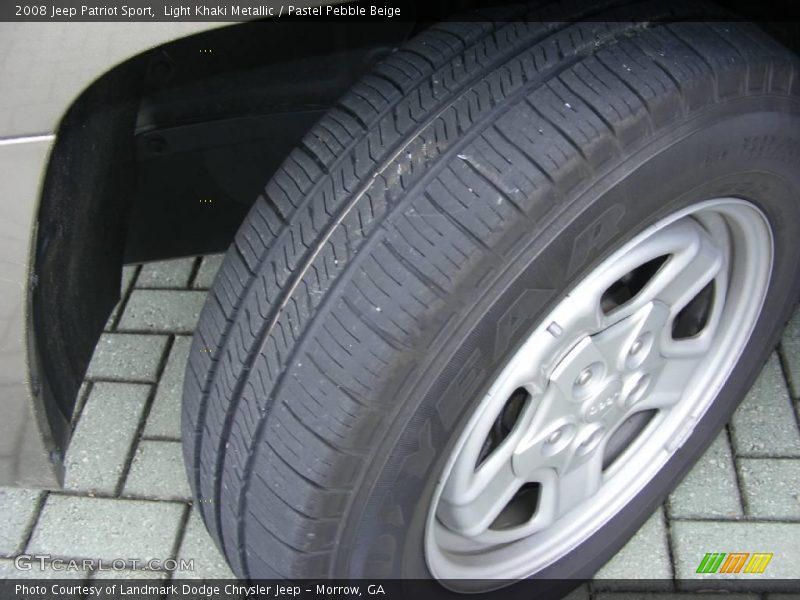 Light Khaki Metallic / Pastel Pebble Beige 2008 Jeep Patriot Sport