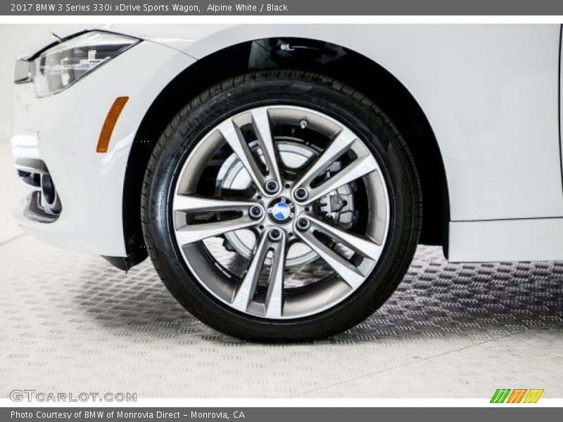 Alpine White / Black 2017 BMW 3 Series 330i xDrive Sports Wagon