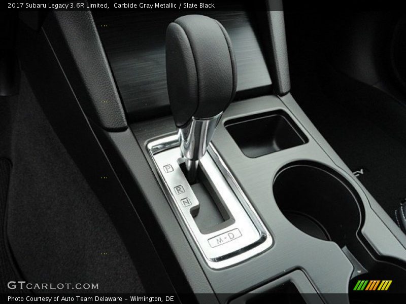 Carbide Gray Metallic / Slate Black 2017 Subaru Legacy 3.6R Limited