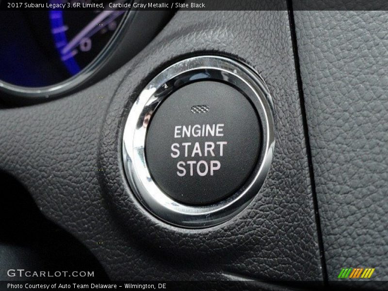 Carbide Gray Metallic / Slate Black 2017 Subaru Legacy 3.6R Limited