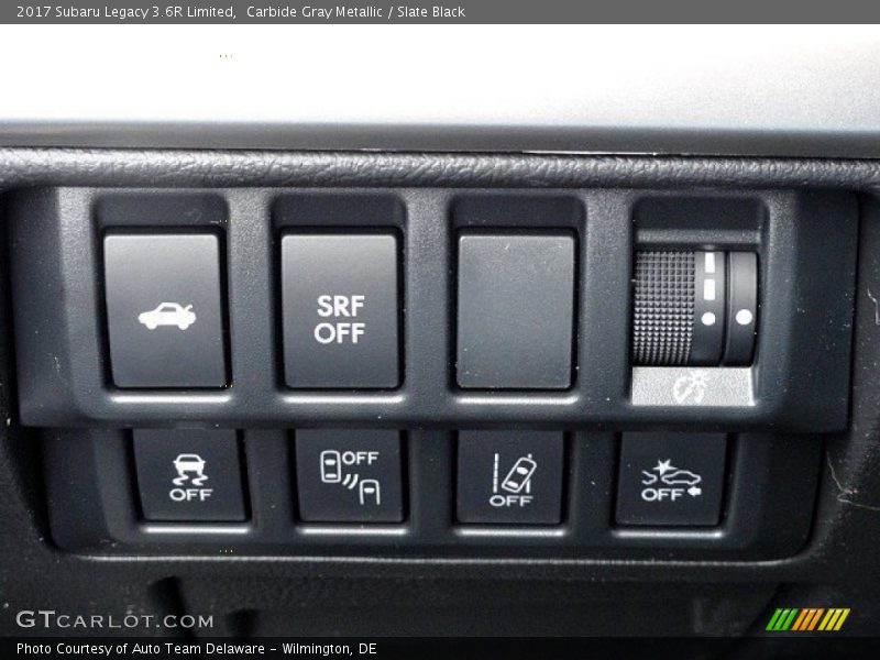 Carbide Gray Metallic / Slate Black 2017 Subaru Legacy 3.6R Limited