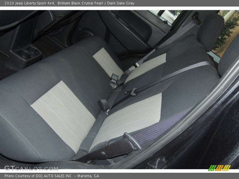 Brilliant Black Crystal Pearl / Dark Slate Gray 2010 Jeep Liberty Sport 4x4