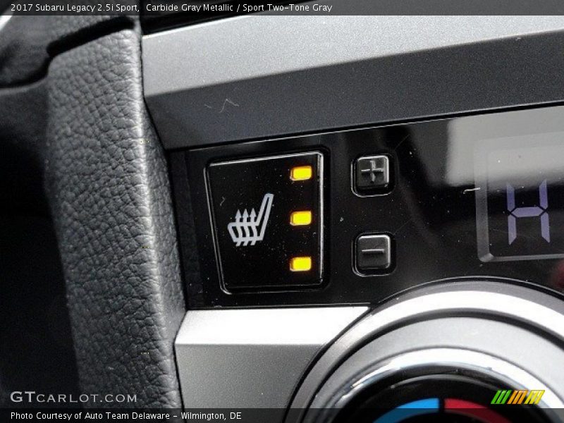 Controls of 2017 Legacy 2.5i Sport