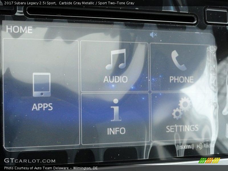 Carbide Gray Metallic / Sport Two-Tone Gray 2017 Subaru Legacy 2.5i Sport