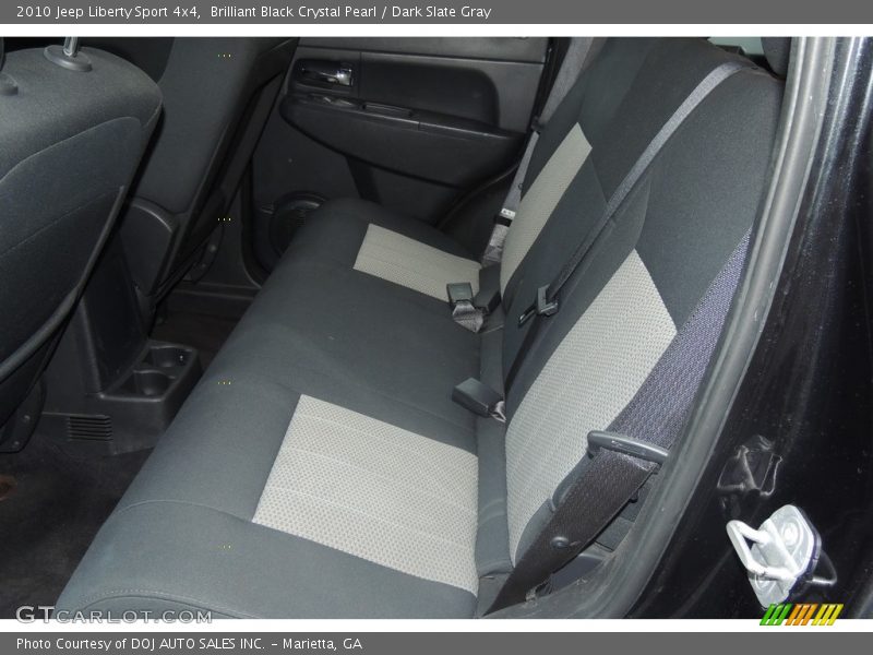 Brilliant Black Crystal Pearl / Dark Slate Gray 2010 Jeep Liberty Sport 4x4
