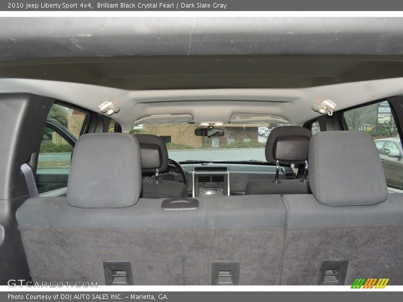 Brilliant Black Crystal Pearl / Dark Slate Gray 2010 Jeep Liberty Sport 4x4
