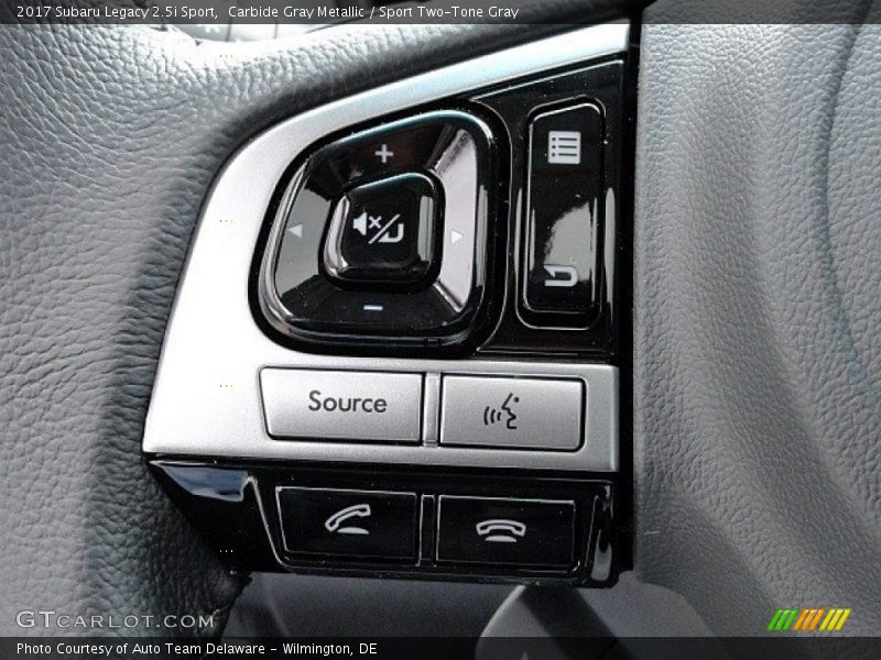 Controls of 2017 Legacy 2.5i Sport