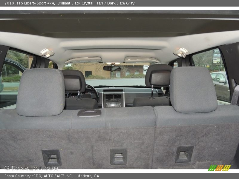 Brilliant Black Crystal Pearl / Dark Slate Gray 2010 Jeep Liberty Sport 4x4