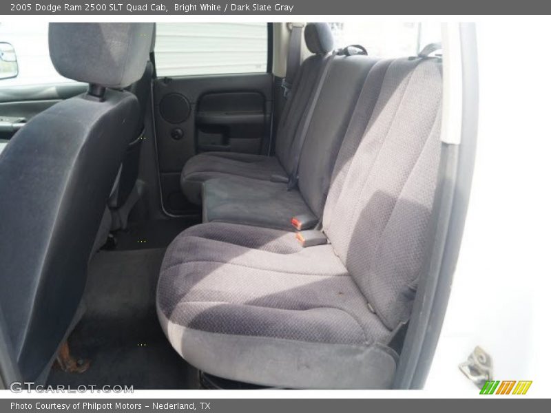 Bright White / Dark Slate Gray 2005 Dodge Ram 2500 SLT Quad Cab