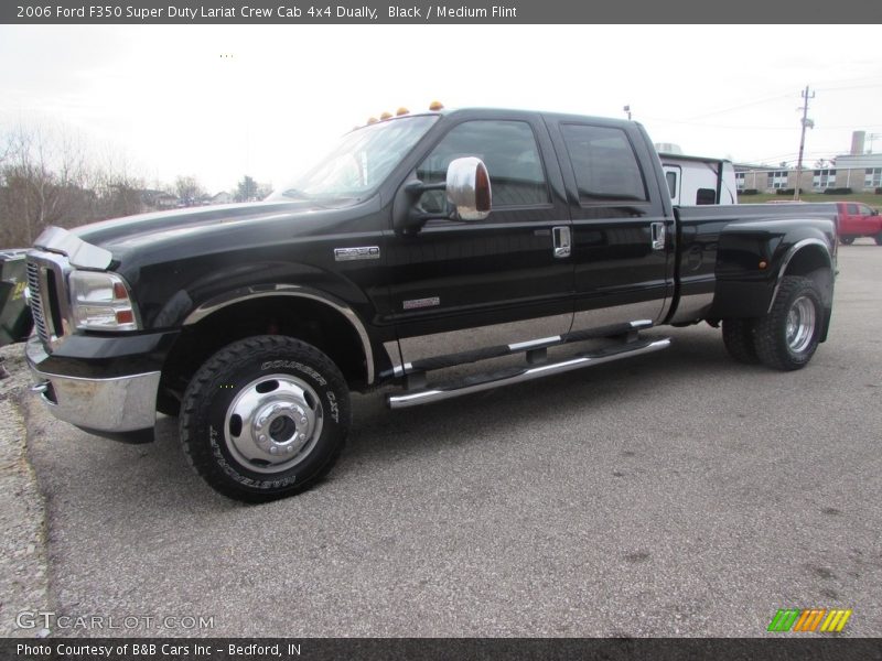 Black / Medium Flint 2006 Ford F350 Super Duty Lariat Crew Cab 4x4 Dually