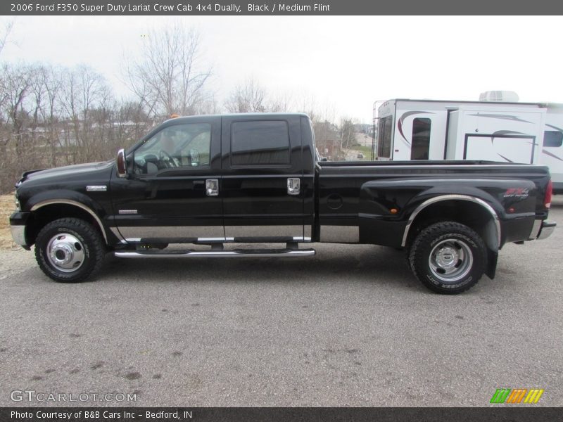 Black / Medium Flint 2006 Ford F350 Super Duty Lariat Crew Cab 4x4 Dually