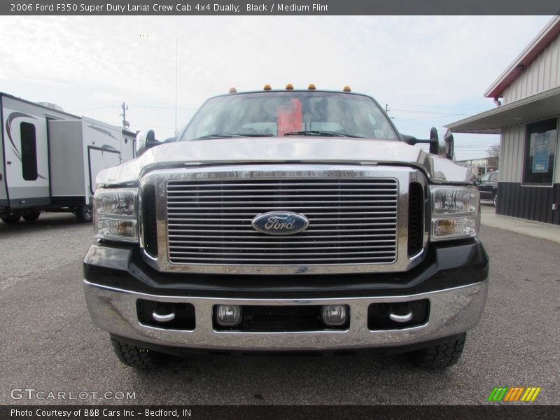 Black / Medium Flint 2006 Ford F350 Super Duty Lariat Crew Cab 4x4 Dually