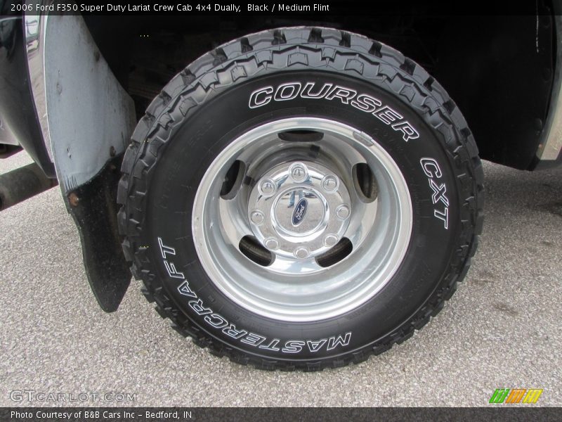 Black / Medium Flint 2006 Ford F350 Super Duty Lariat Crew Cab 4x4 Dually