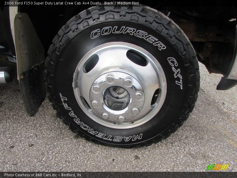 Black / Medium Flint 2006 Ford F350 Super Duty Lariat Crew Cab 4x4 Dually