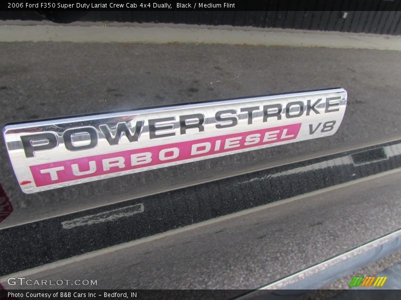 Black / Medium Flint 2006 Ford F350 Super Duty Lariat Crew Cab 4x4 Dually