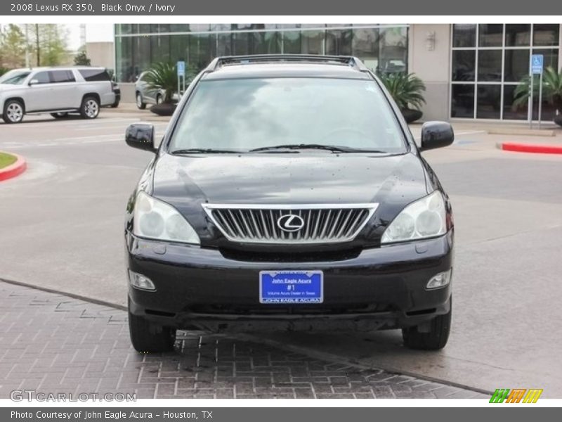 Black Onyx / Ivory 2008 Lexus RX 350