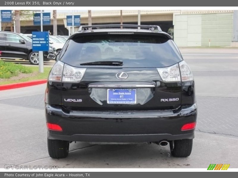 Black Onyx / Ivory 2008 Lexus RX 350