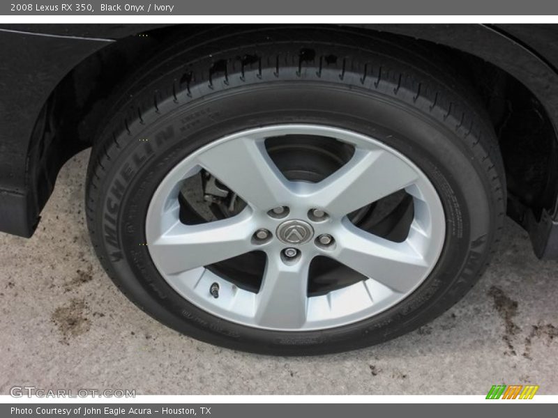 Black Onyx / Ivory 2008 Lexus RX 350