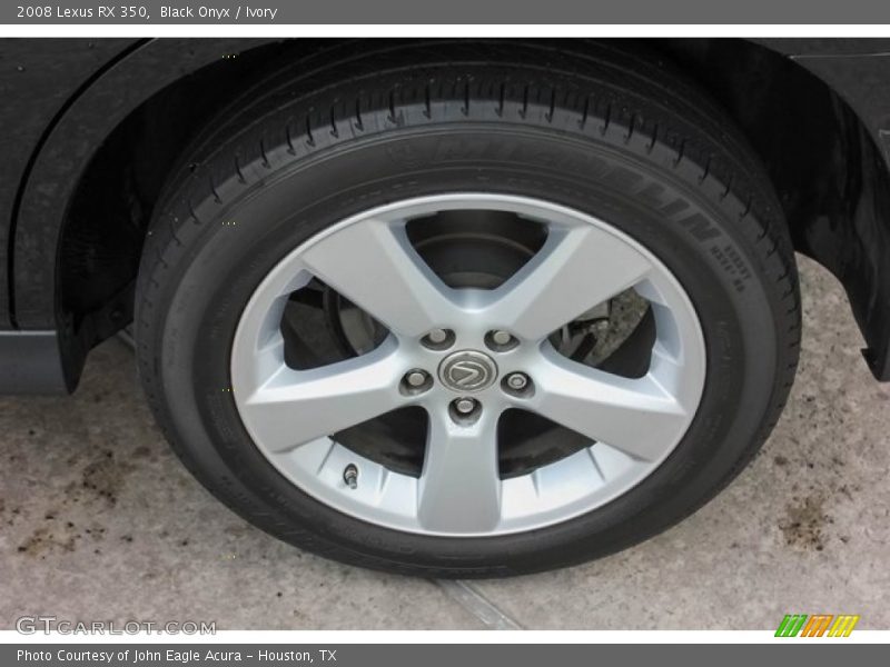 Black Onyx / Ivory 2008 Lexus RX 350