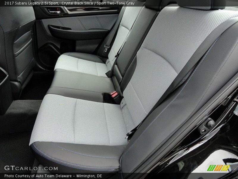 Crystal Black Silica / Sport Two-Tone Gray 2017 Subaru Legacy 2.5i Sport