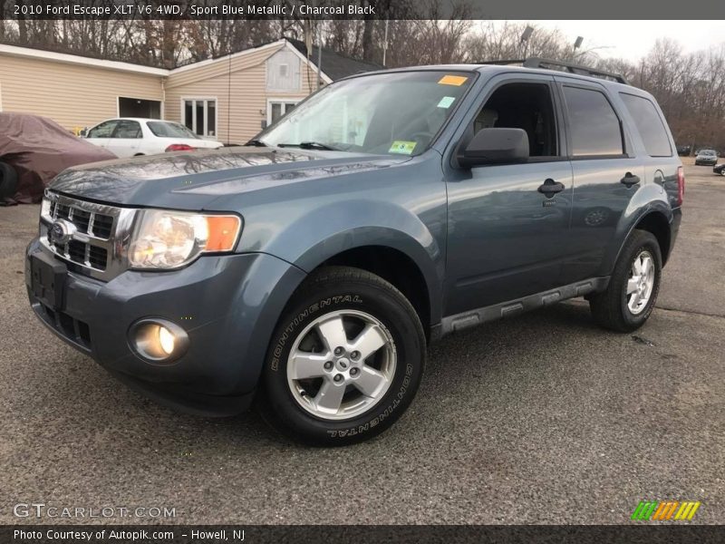 Sport Blue Metallic / Charcoal Black 2010 Ford Escape XLT V6 4WD