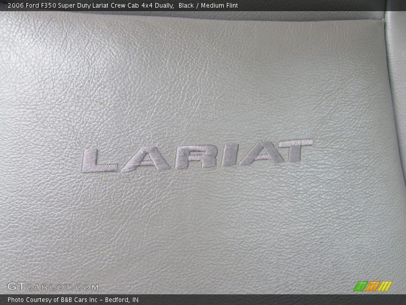 Black / Medium Flint 2006 Ford F350 Super Duty Lariat Crew Cab 4x4 Dually