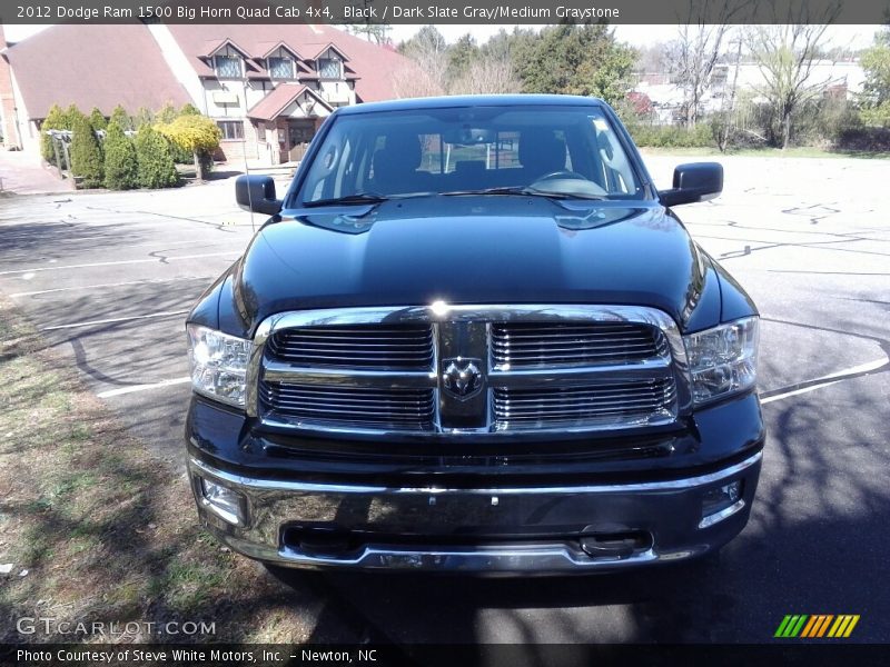 Black / Dark Slate Gray/Medium Graystone 2012 Dodge Ram 1500 Big Horn Quad Cab 4x4