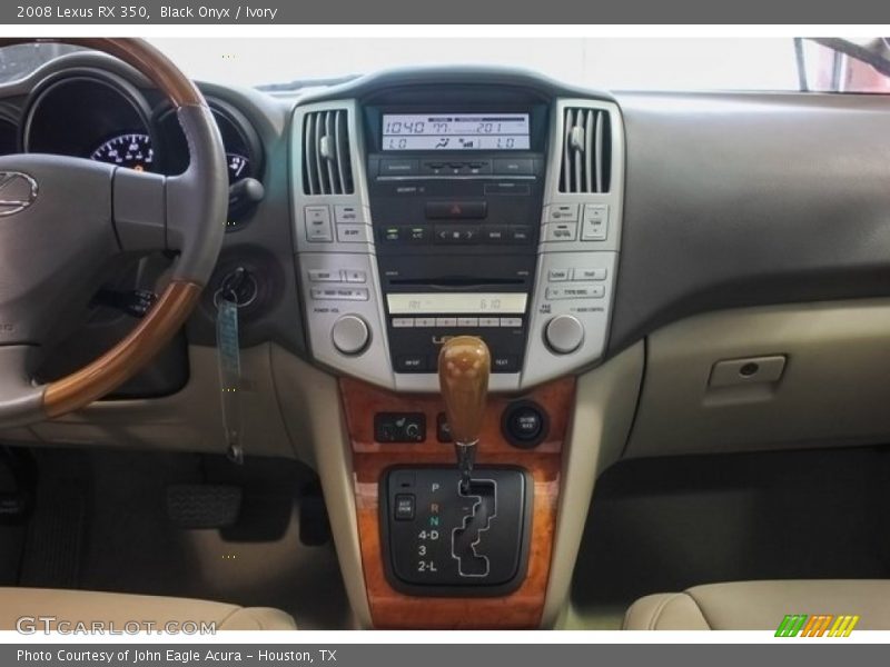 Black Onyx / Ivory 2008 Lexus RX 350