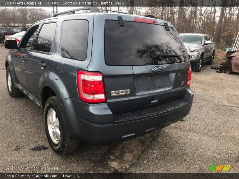 Sport Blue Metallic / Charcoal Black 2010 Ford Escape XLT V6 4WD
