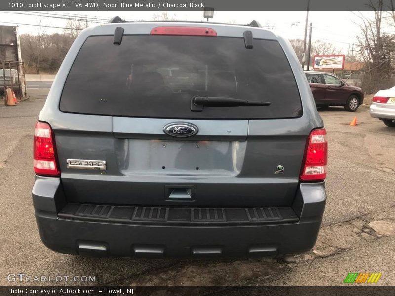 Sport Blue Metallic / Charcoal Black 2010 Ford Escape XLT V6 4WD
