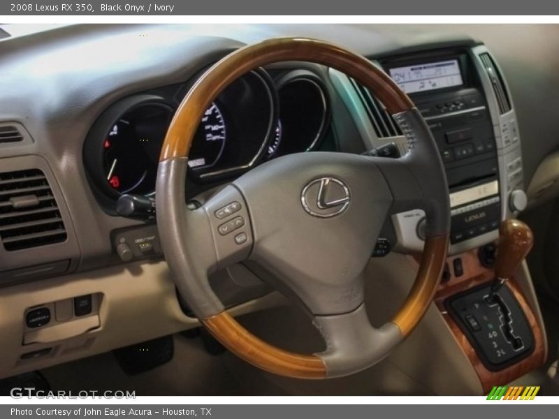 Black Onyx / Ivory 2008 Lexus RX 350