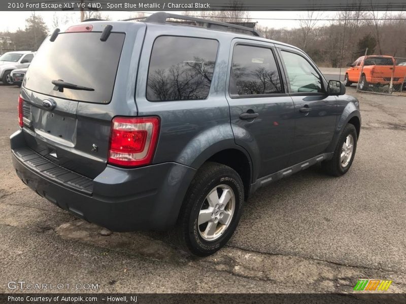 Sport Blue Metallic / Charcoal Black 2010 Ford Escape XLT V6 4WD