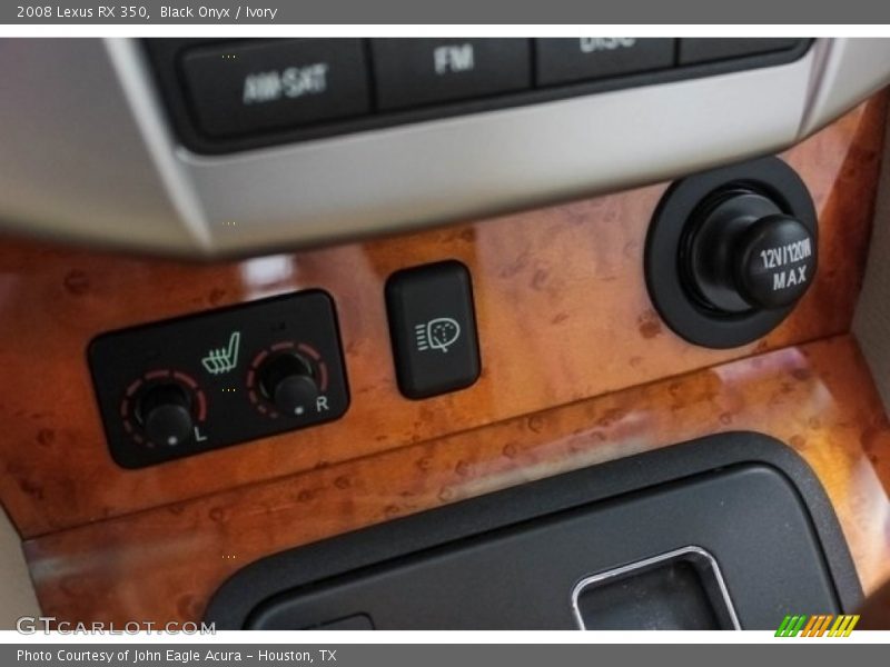 Black Onyx / Ivory 2008 Lexus RX 350