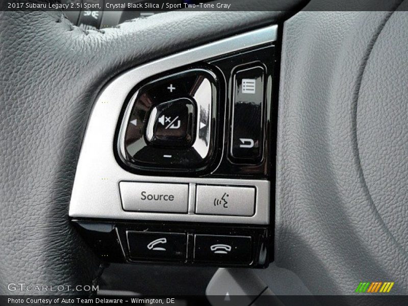 Controls of 2017 Legacy 2.5i Sport