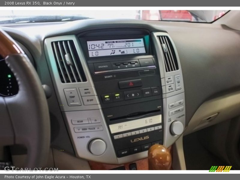 Black Onyx / Ivory 2008 Lexus RX 350