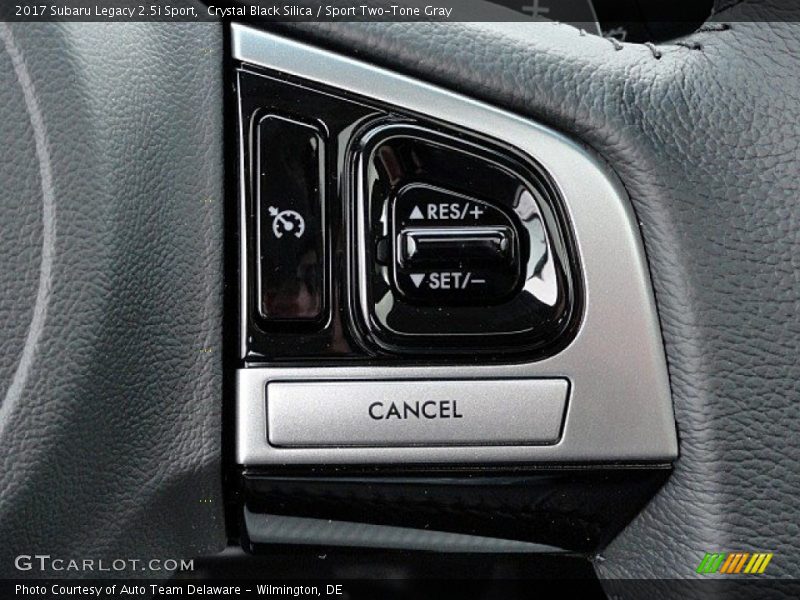 Controls of 2017 Legacy 2.5i Sport