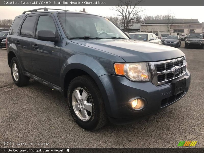 Sport Blue Metallic / Charcoal Black 2010 Ford Escape XLT V6 4WD