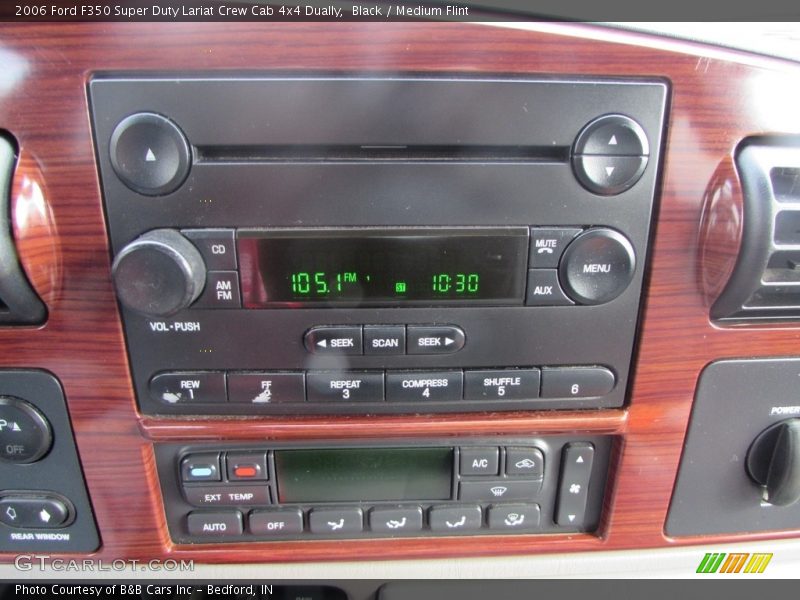 Black / Medium Flint 2006 Ford F350 Super Duty Lariat Crew Cab 4x4 Dually