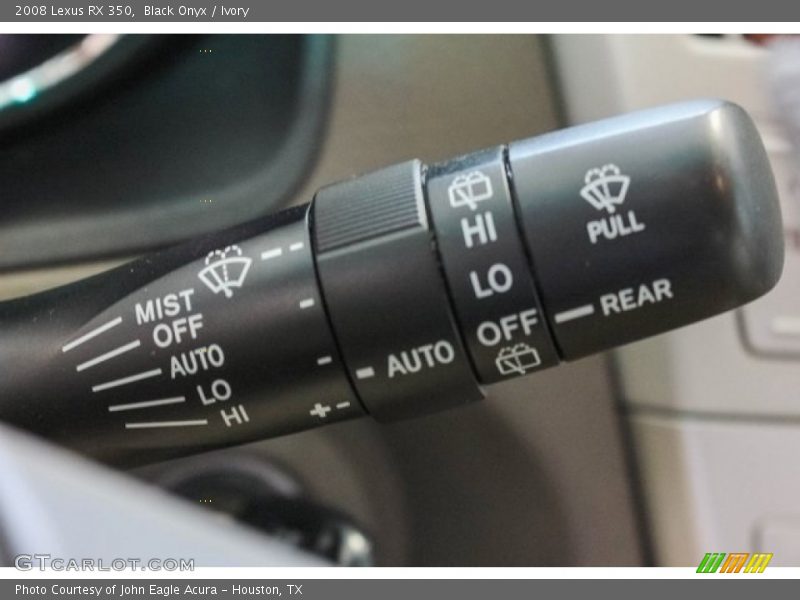Black Onyx / Ivory 2008 Lexus RX 350