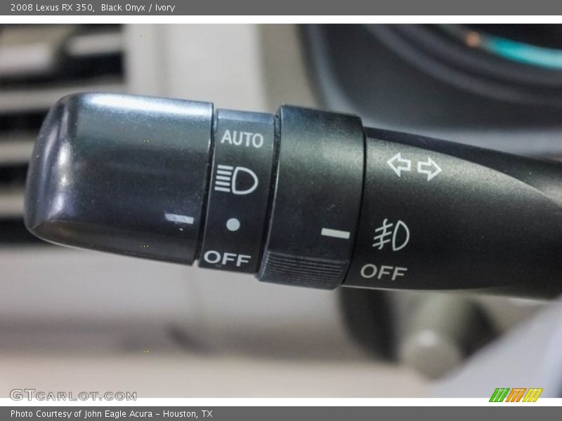 Black Onyx / Ivory 2008 Lexus RX 350