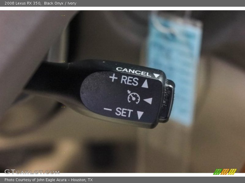 Black Onyx / Ivory 2008 Lexus RX 350
