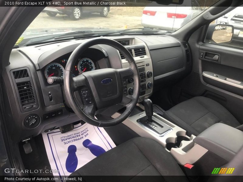 Sport Blue Metallic / Charcoal Black 2010 Ford Escape XLT V6 4WD
