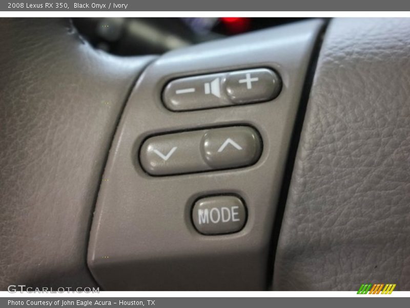 Black Onyx / Ivory 2008 Lexus RX 350