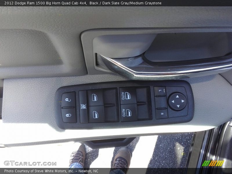 Black / Dark Slate Gray/Medium Graystone 2012 Dodge Ram 1500 Big Horn Quad Cab 4x4