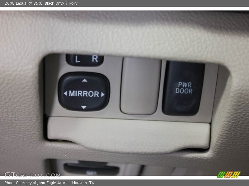 Black Onyx / Ivory 2008 Lexus RX 350