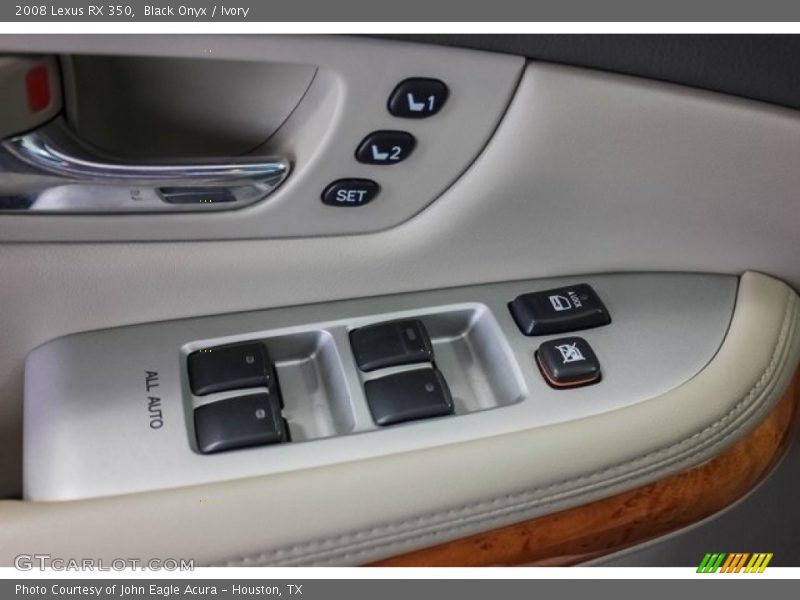 Black Onyx / Ivory 2008 Lexus RX 350