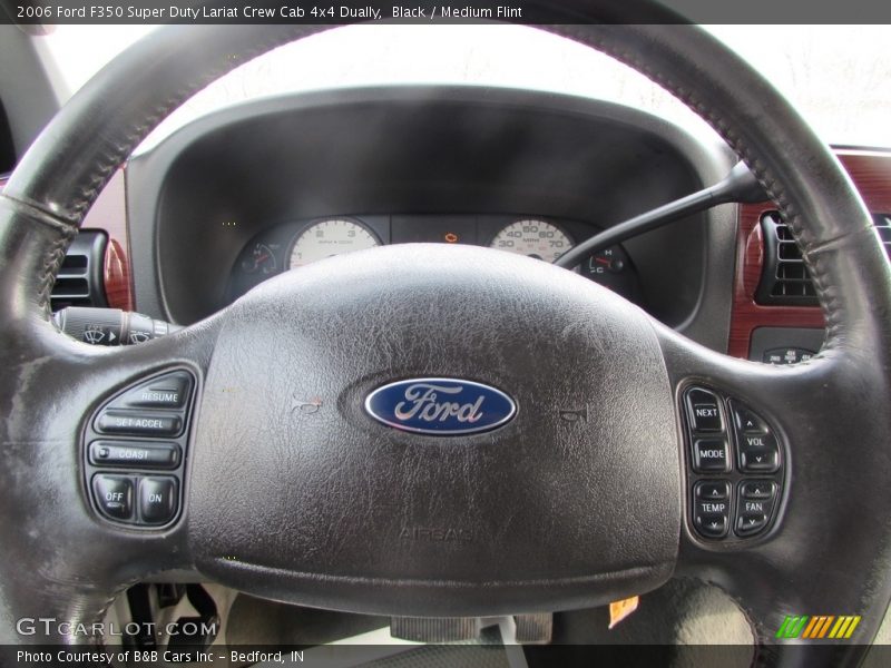 Black / Medium Flint 2006 Ford F350 Super Duty Lariat Crew Cab 4x4 Dually